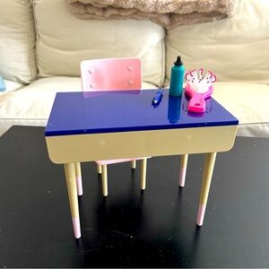 Our Generation desk and chair for American Girl/18 inch Dolls